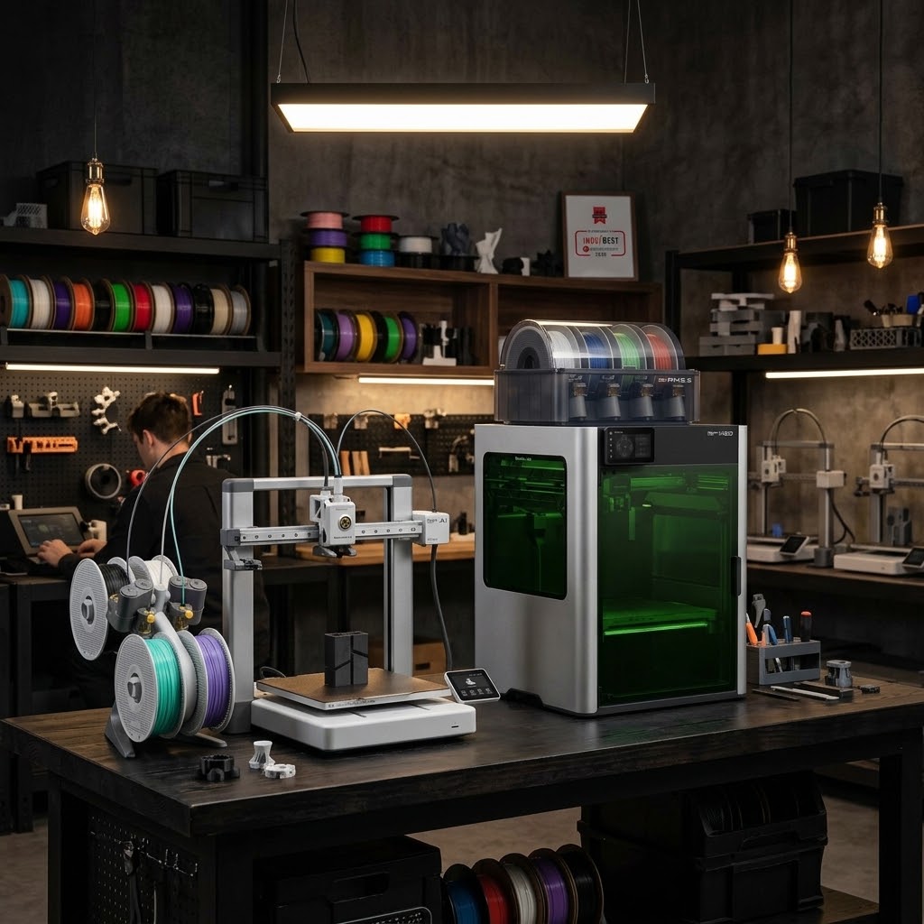 Espacio de trabajo y máquinas de V3D LAB