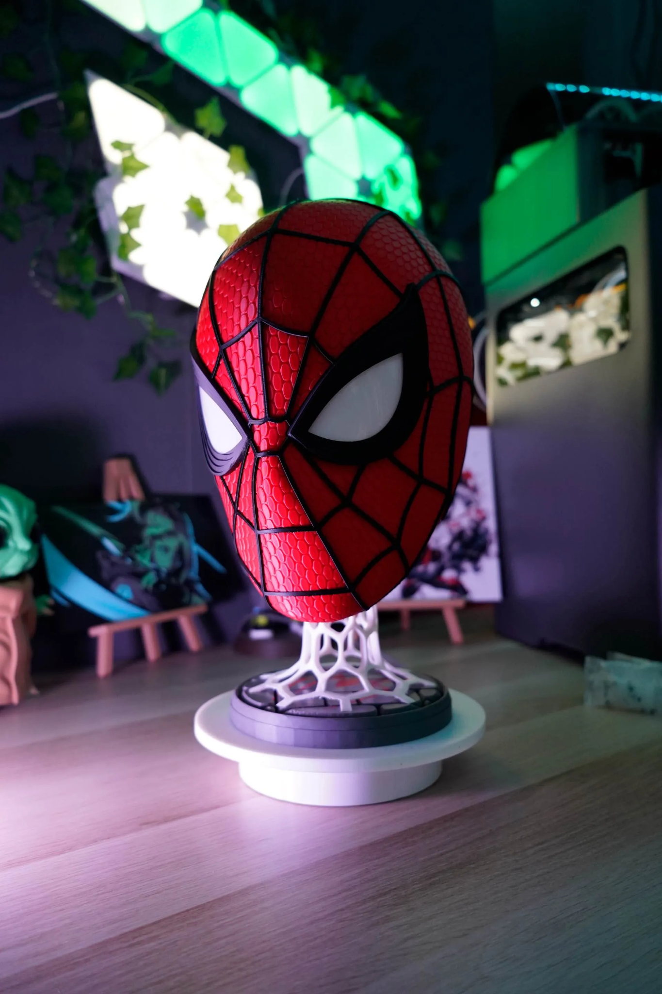 Creación única de Spider-Man fabricada en 3D